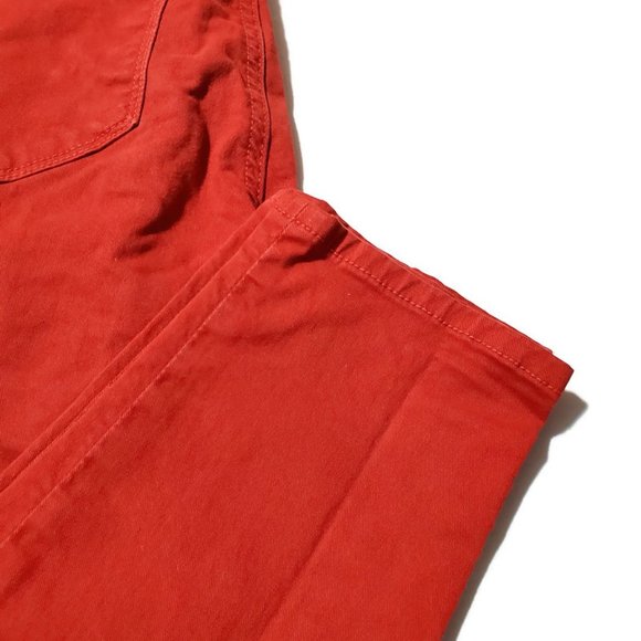J Brand Women's Skinny Leg 811K120 Mid Rise Jeans in Blood Orange, Size 25 - Picture 8 of 15